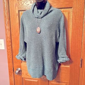 Oversized Turtleneck Sweater